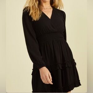 Altar'd State Long Sleeve Mini Dress